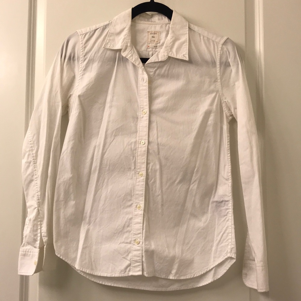 Gap White Button Down